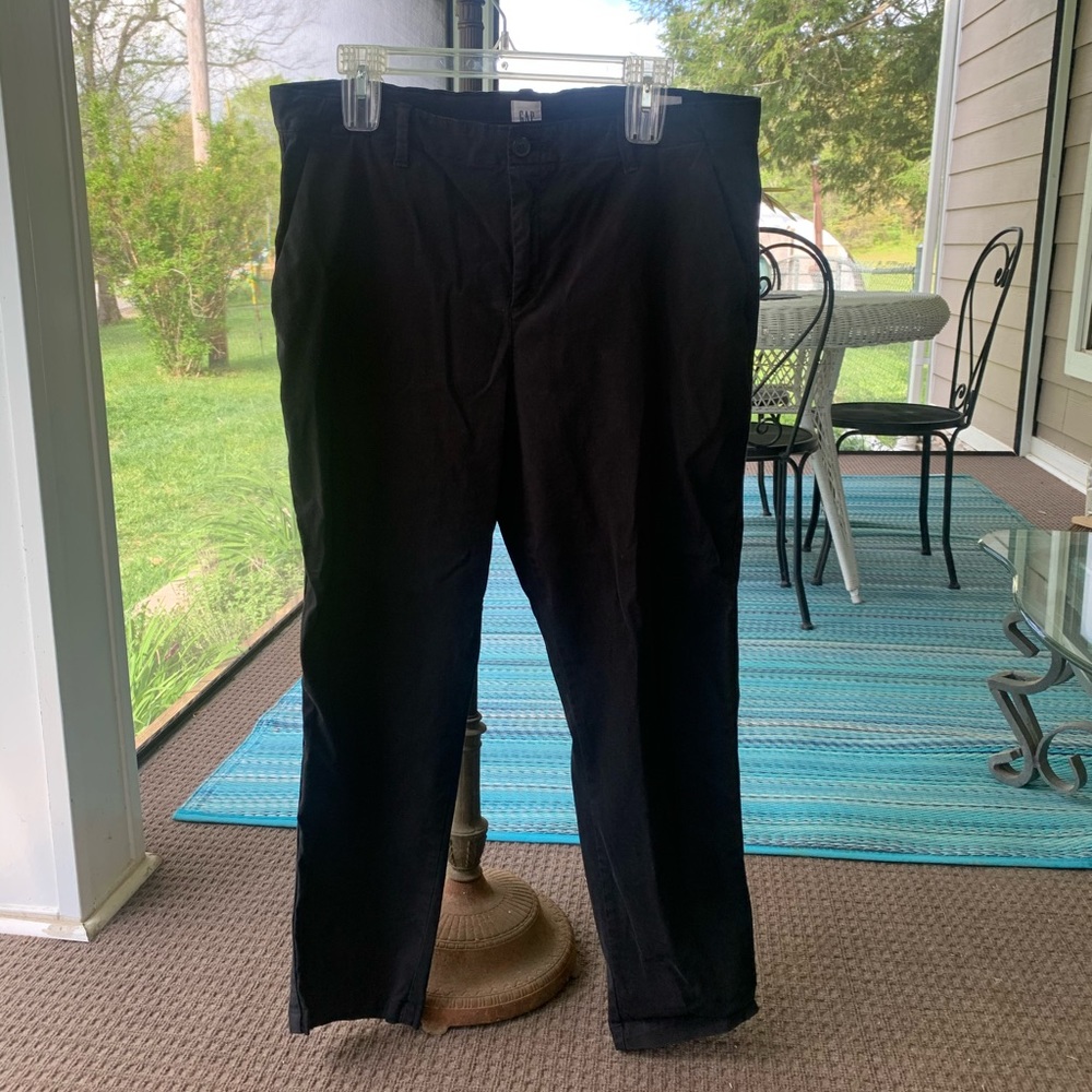 Gap Black Girlfriend Chino